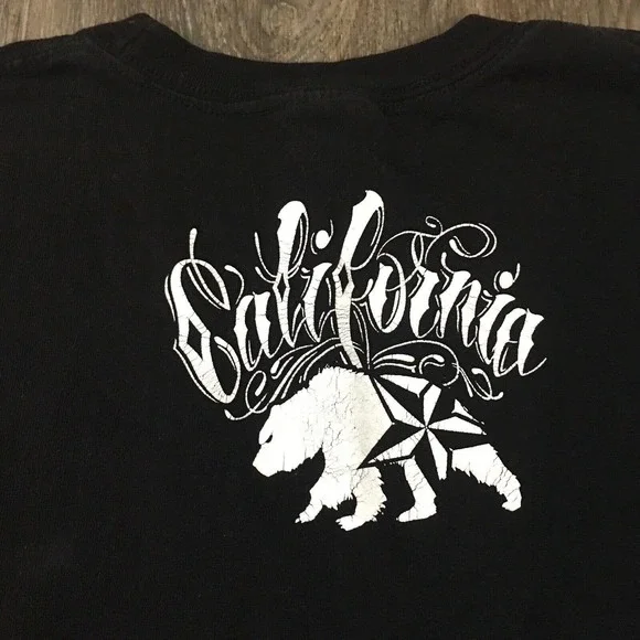 Pro Cali Men Black Tee Don't Trust Anyone Illuminati Eye Shirt Cotton 2XL Tall - Picture 6 of 8